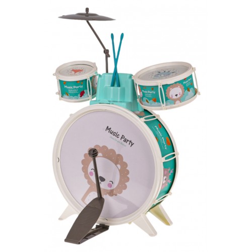 Bicí pro nejmladší Musical Lion Blue