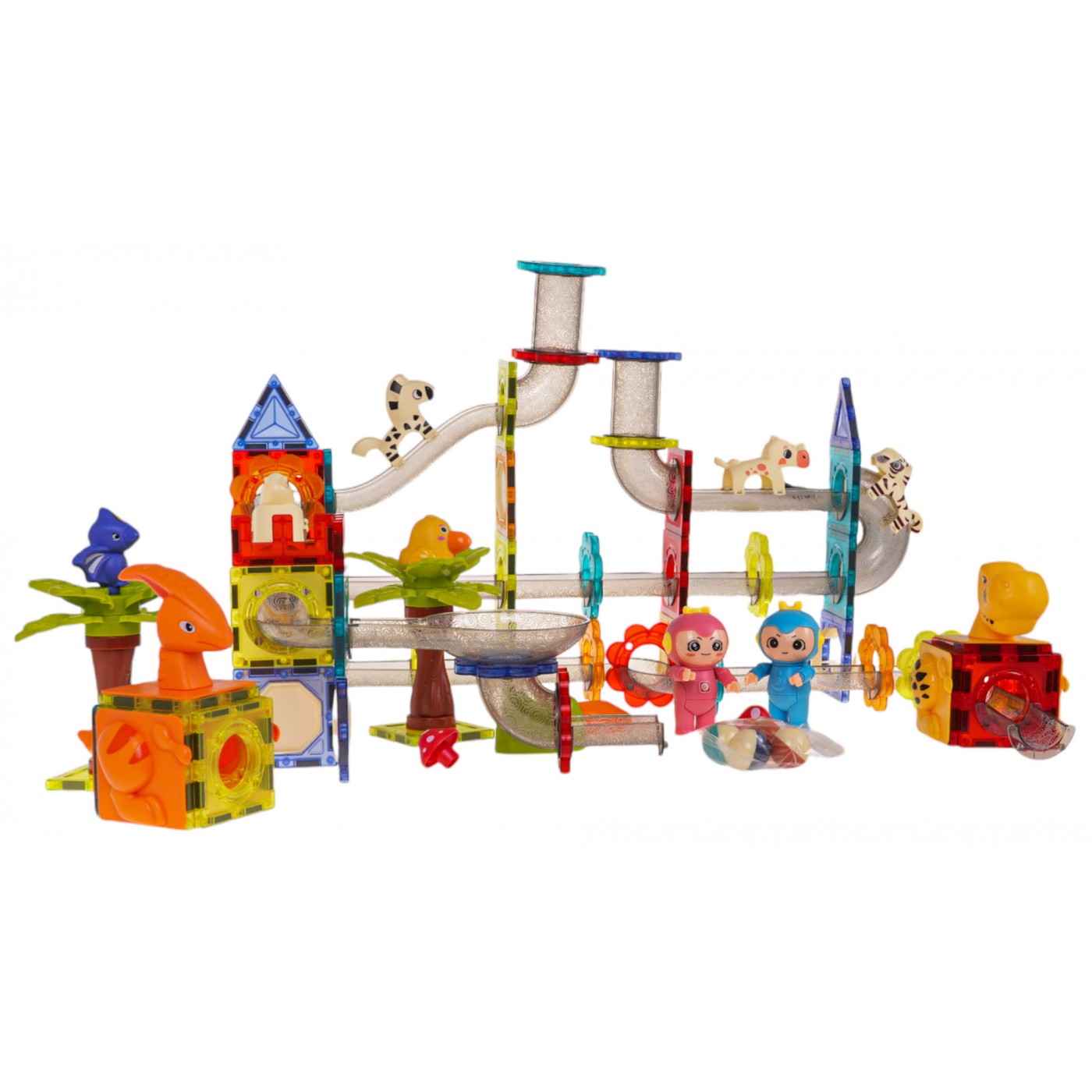Magnetické stavebnice ZOO Ball Set 153 ks.