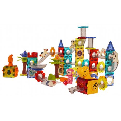 Magnetické stavebnice ZOO Ball Set 153 ks.