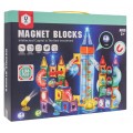 Magnetické kostky s podsvícením 134 ks.