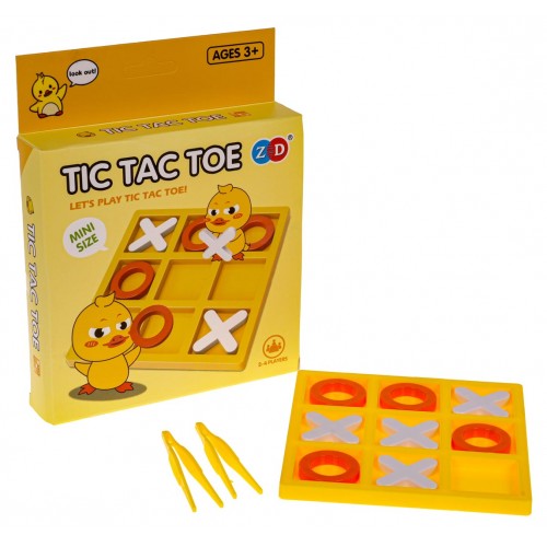 Tic Tac Toe Logická hra Verze Duck