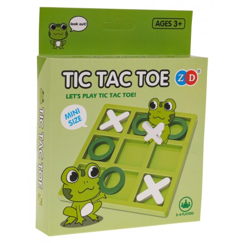 Tic Tac Toe Logická hra Verze Frog