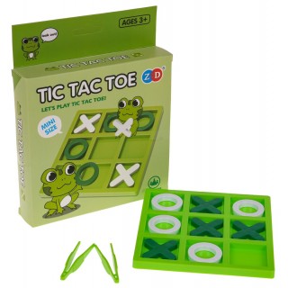 Tic Tac Toe Logická hra Verze Frog