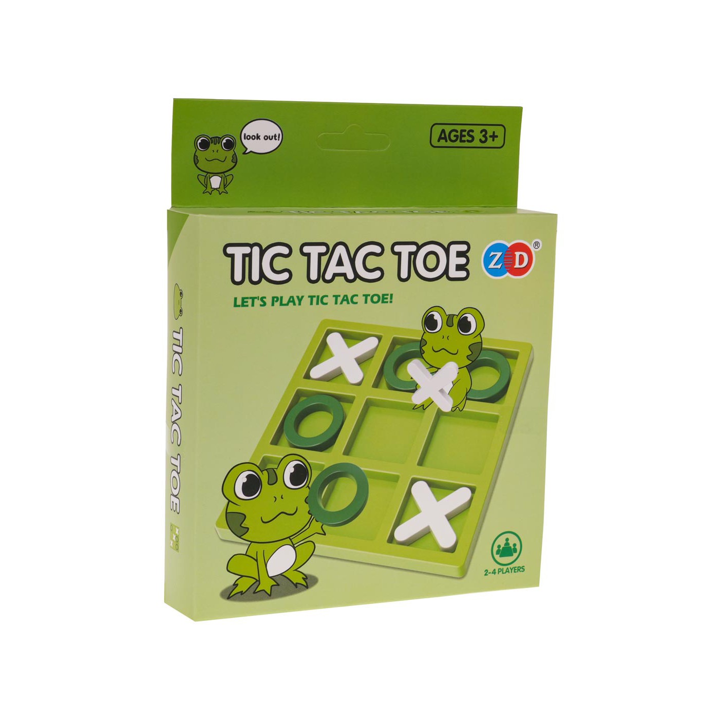 Logická hra Tic-Tac-Toe Frog MINI