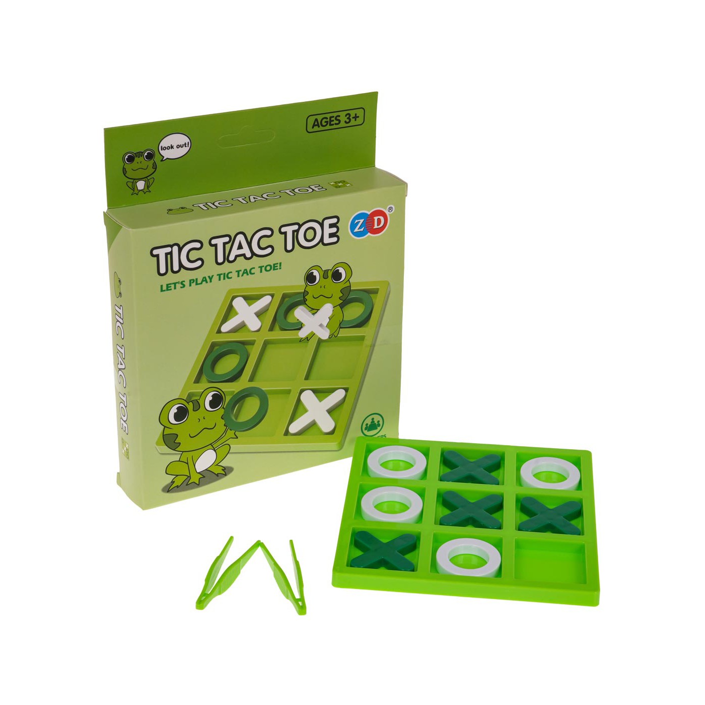 Logická hra Tic-Tac-Toe Frog MINI