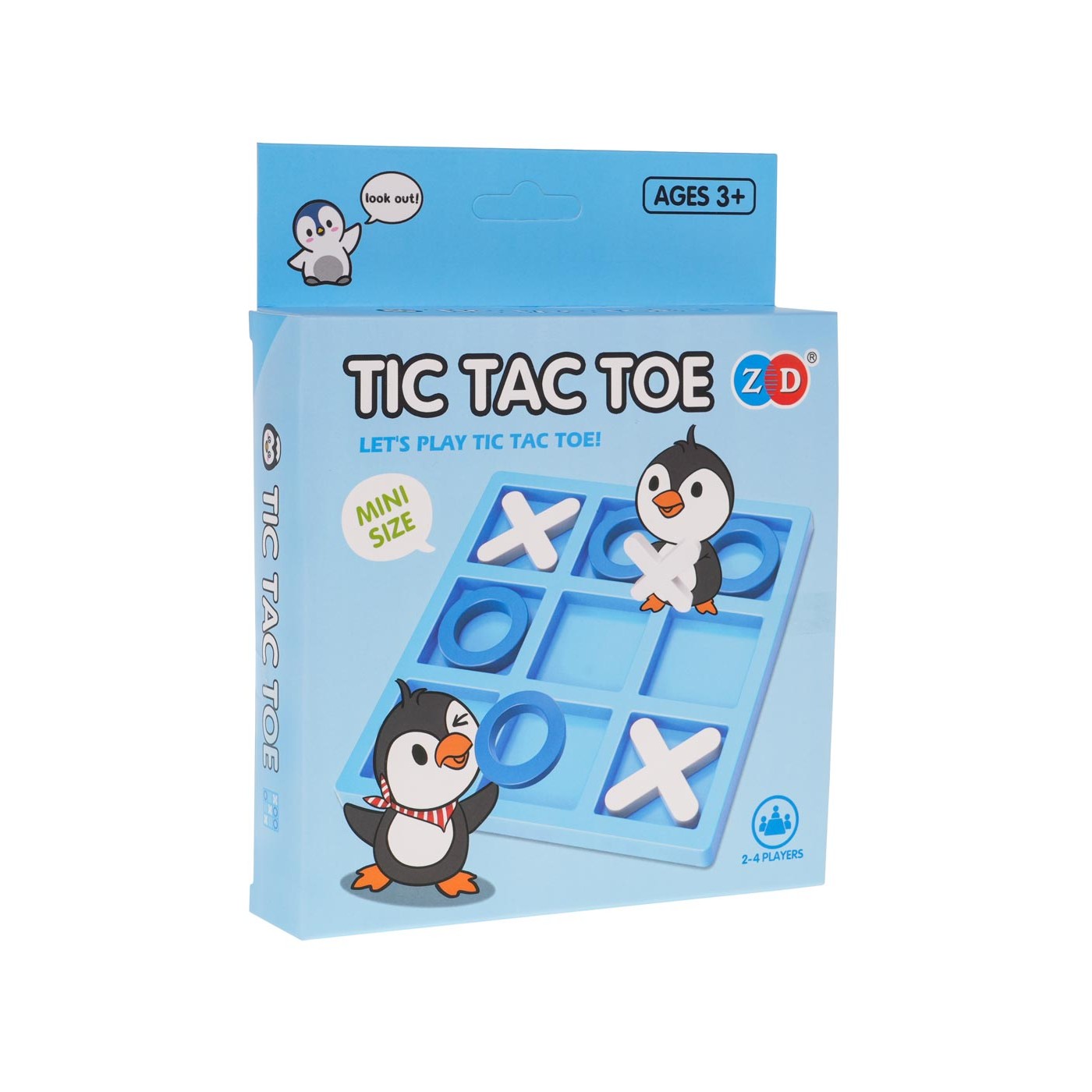 Logická hra Tic Tac Toe verze Penguin