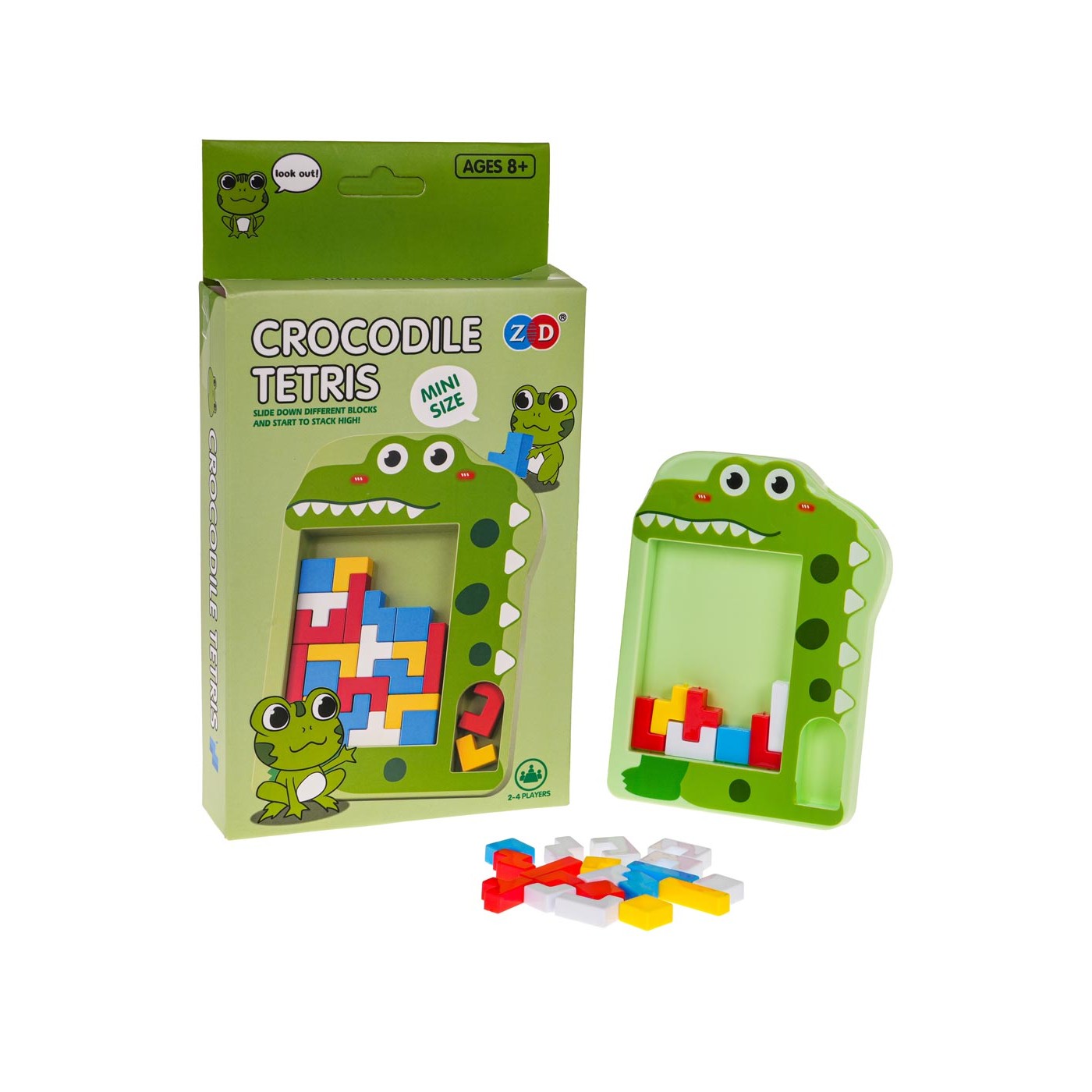 Tetris krokodýl logická hra