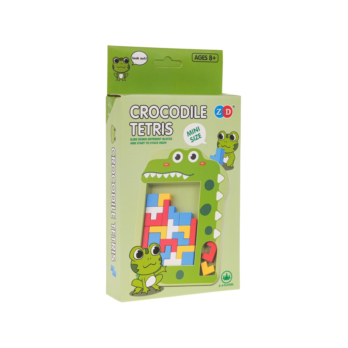 Tetris krokodýl logická hra