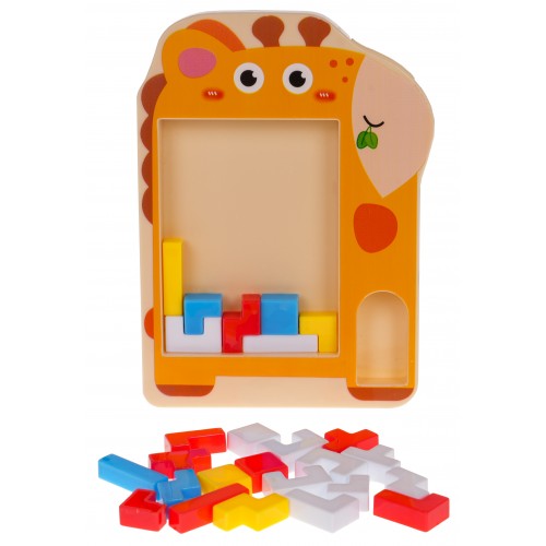 Logická hra Tetris Žirafa