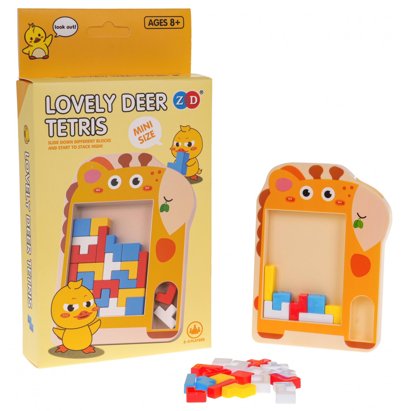 Logická hra Tetris Žirafa