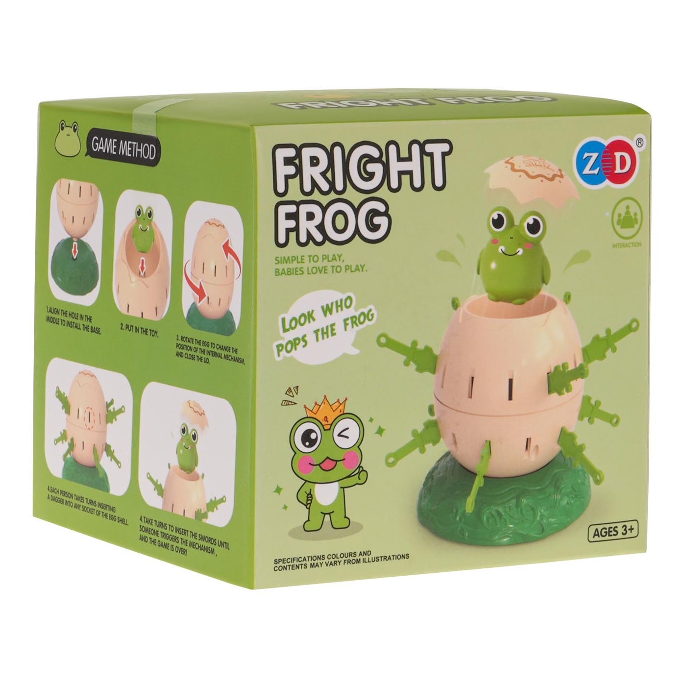 Skákací Frog Arkádová hra