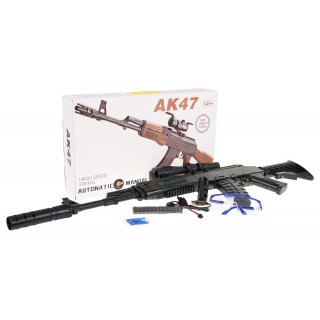 SKS puška na gelové kuličky + příslušenství