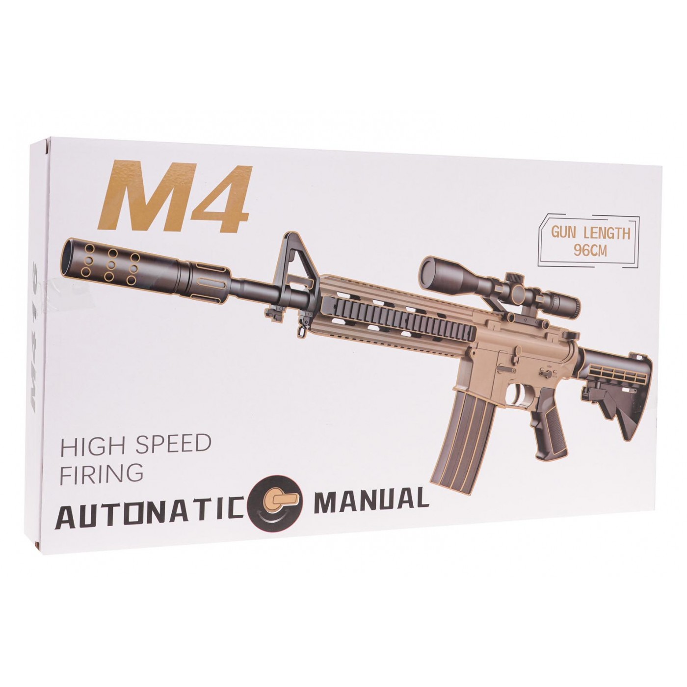 M4 puška pro gelové BBs + příslušenství