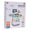 Lékařský set s EKG + příslušenství modrá