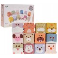Sada Animal Sensory Cubes 12 ks.