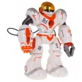 Multifunkční oranžový a bílý R/C robot