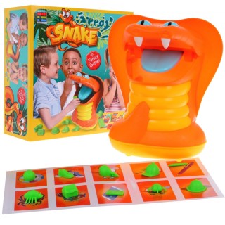 Reality hra "Hladová váza" pro děti 3+ Rozpoznávání tvarů + 10 figurek + 10 karet + Zavírací ústa