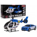 Set vrtulník + policejní auto