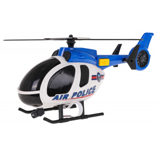 Set vrtulník + policejní auto