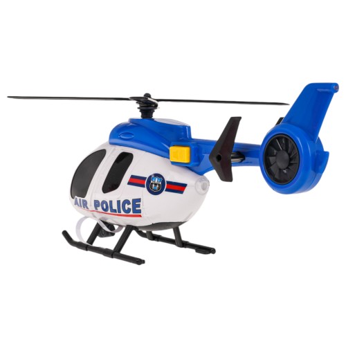 Set vrtulník + policejní auto