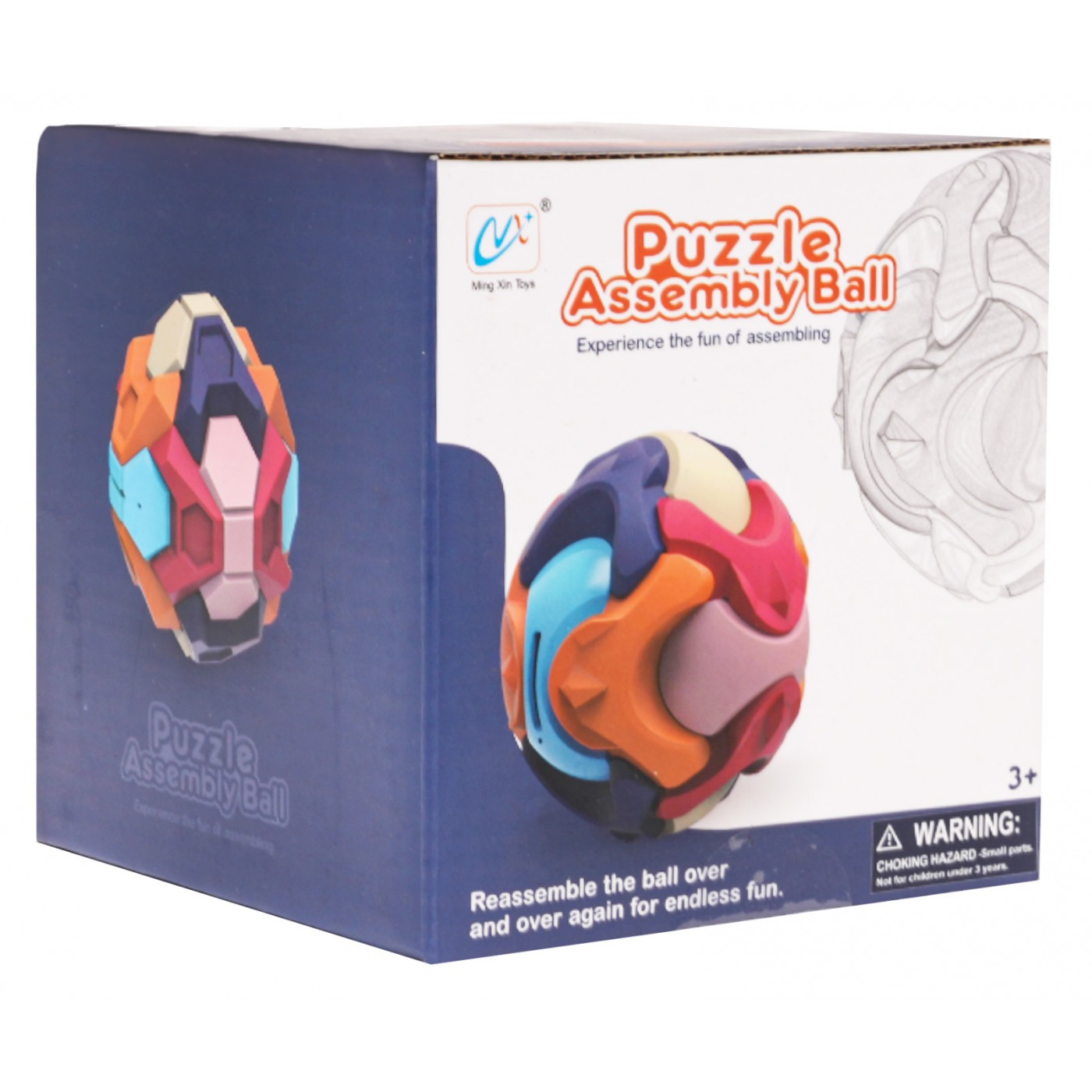 3D koule puzzle