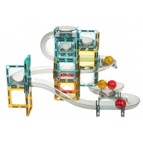 Magnetické bloky Ball Track 88 ks.