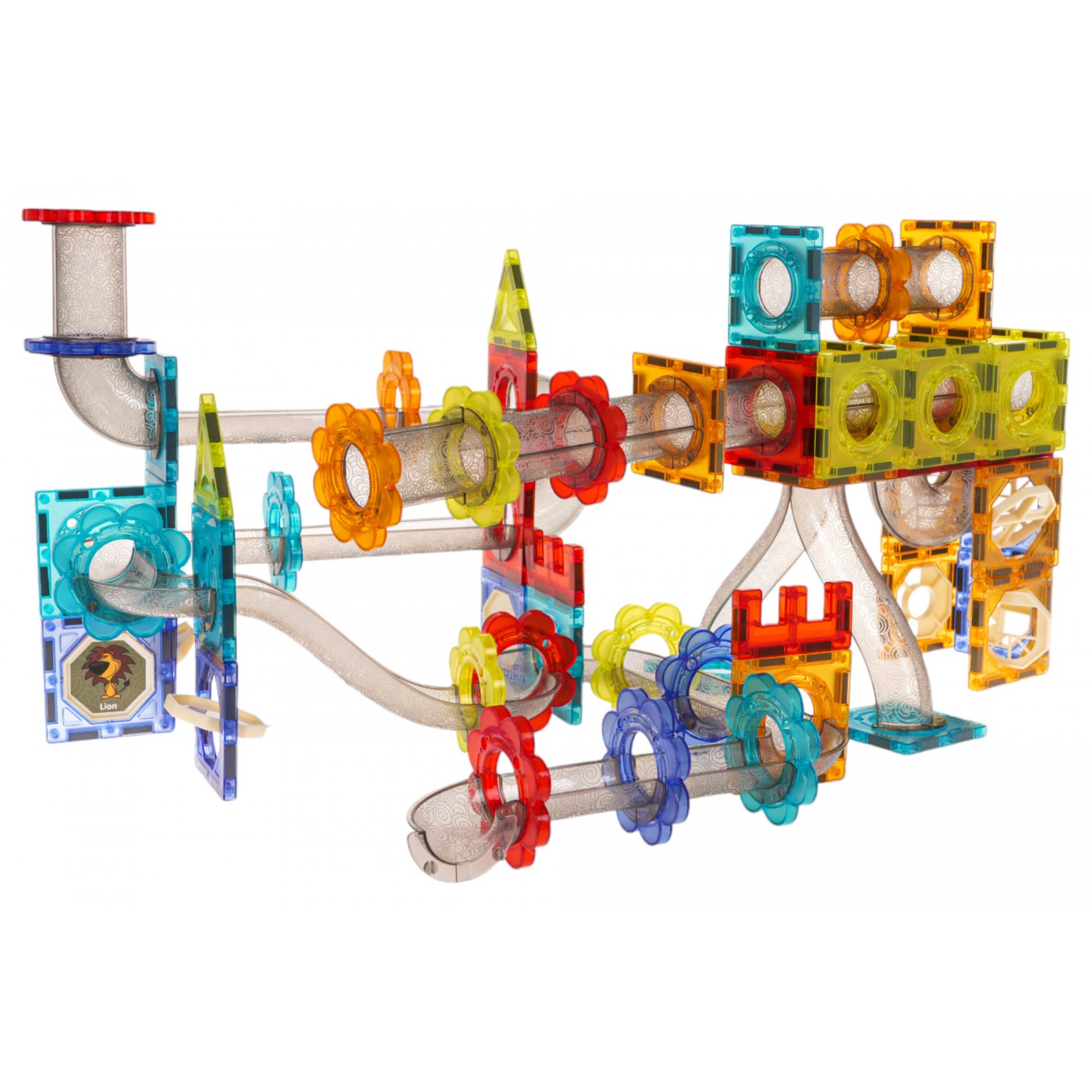 Sada magnetických stavebních bloků Luminous Ball 176 pcs.