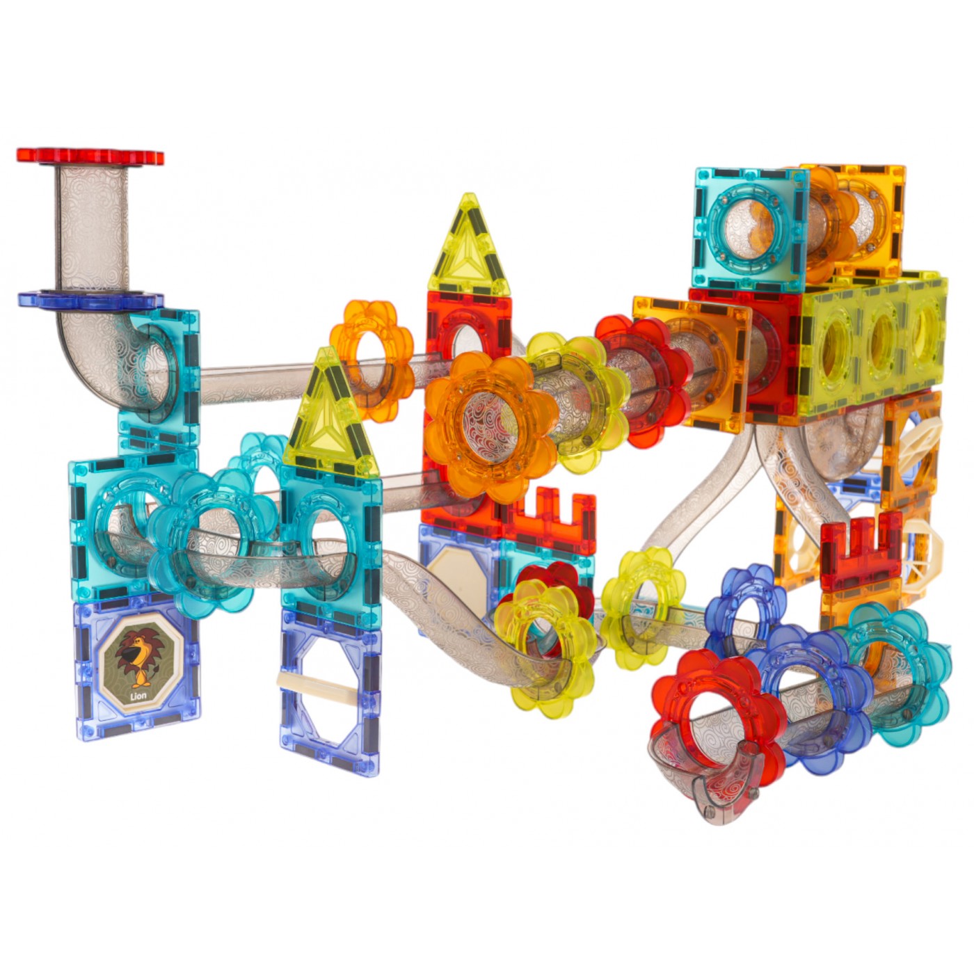 Sada magnetických stavebních bloků Luminous Ball 176 pcs.