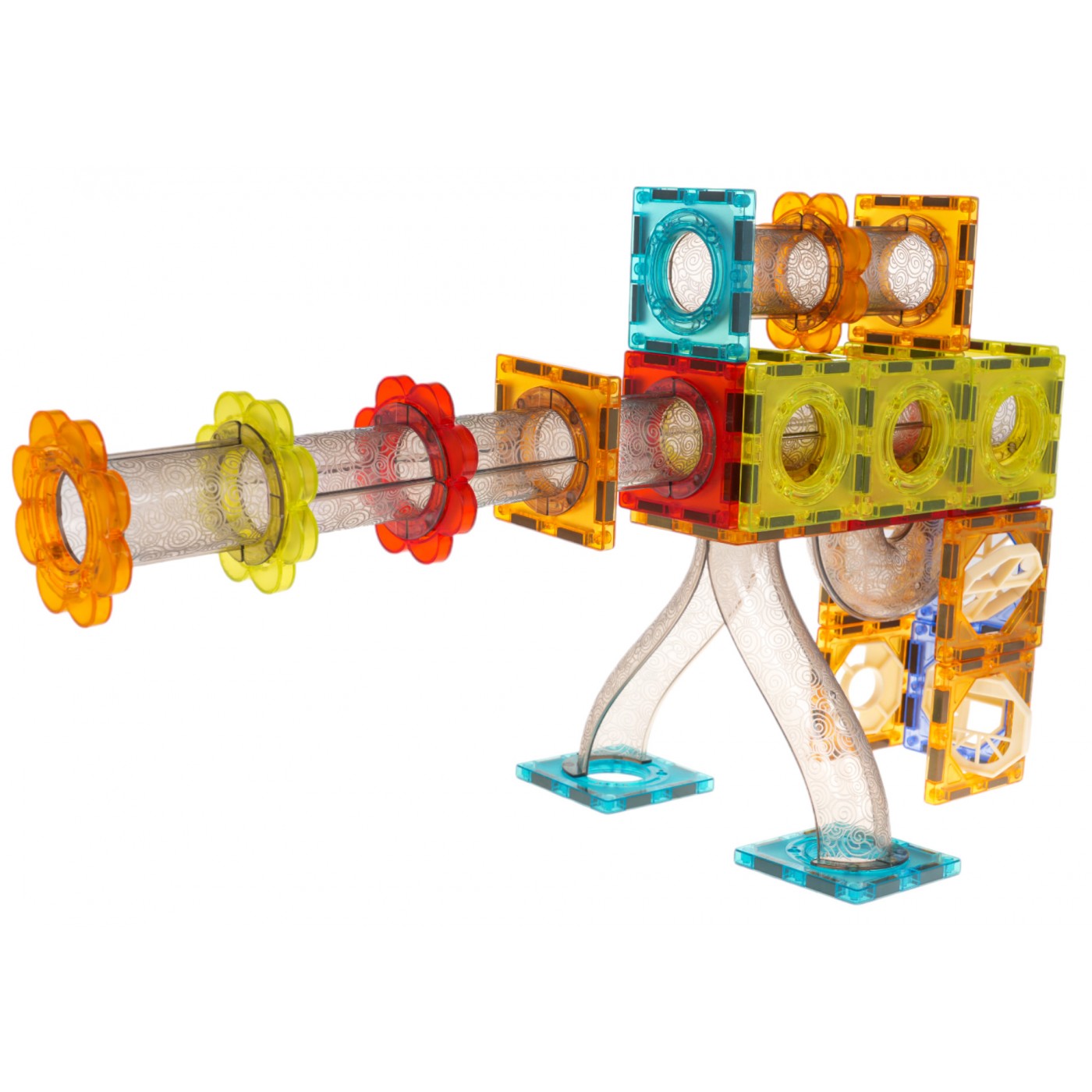 Sada magnetických stavebních bloků Luminous Ball 176 pcs.