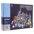 Sada magnetických stavebních bloků Luminous Ball 176 pcs.