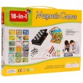 Obrovská sada magnetických deskových her 18v1 pro děti i dospělé + příslušenství