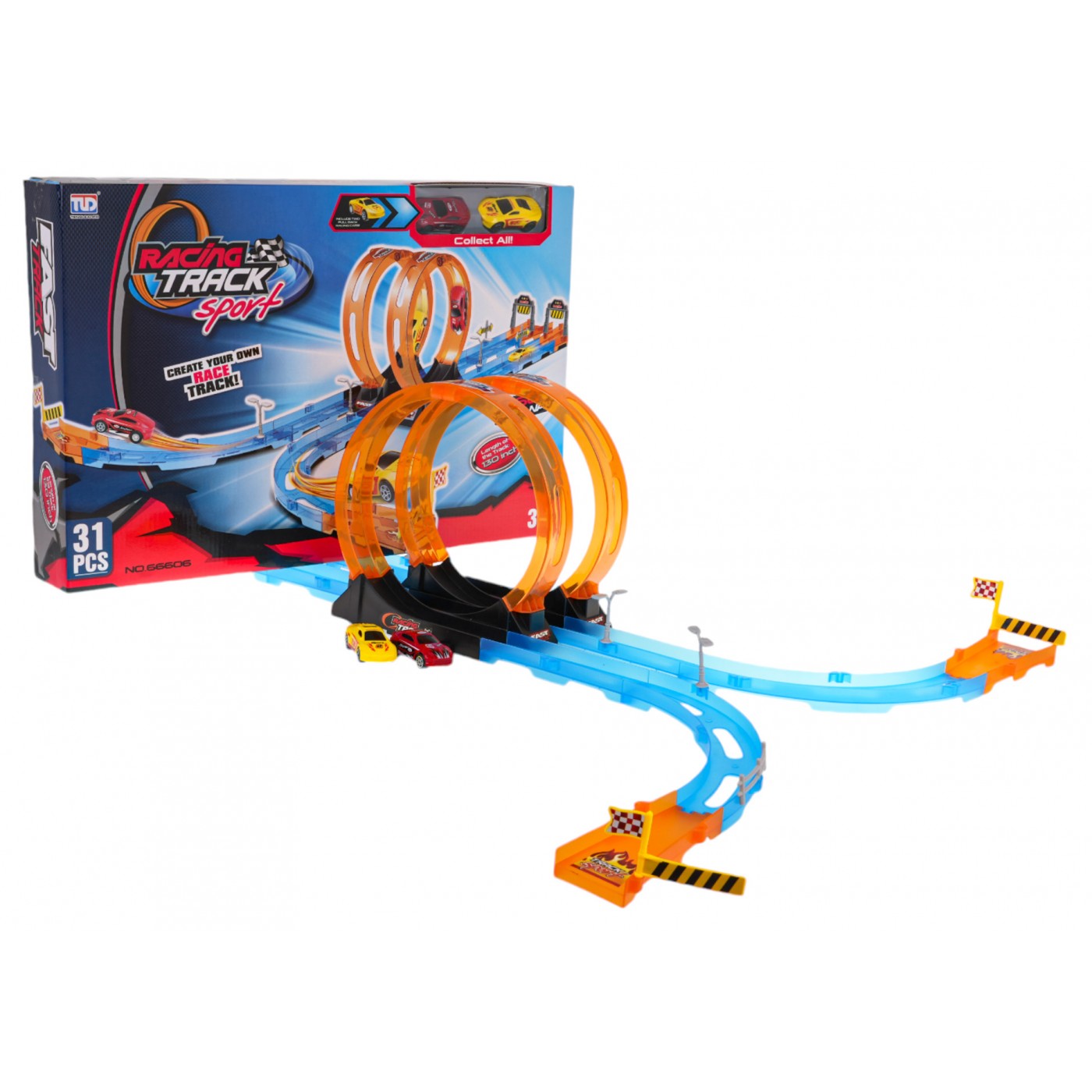 Závodní dráha Strong Loop 31 kusů.