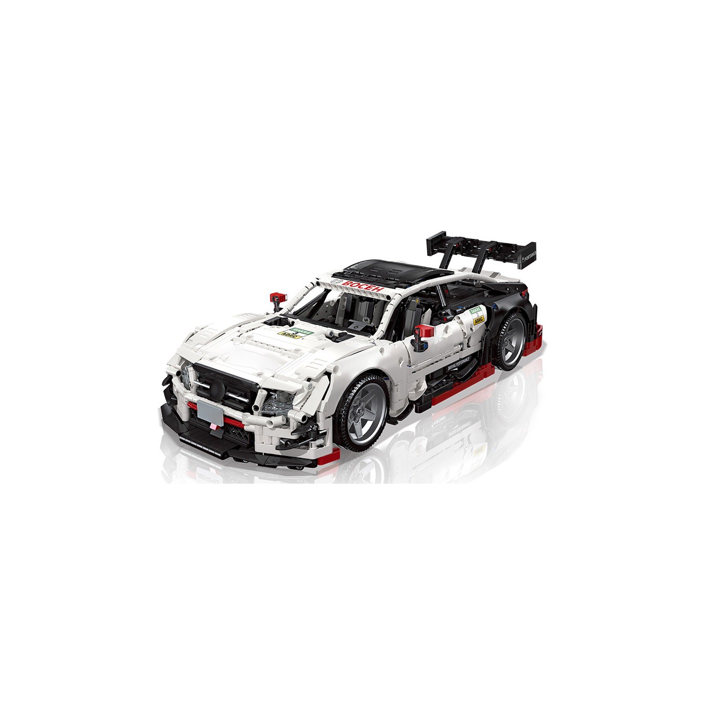 Sada sportovních autobloků bílá 2489 ks.