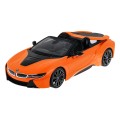 BMW i8 Roadster oranžový RASTAR model 1:12 Dálkově ovládané auto + 2,4 GHz dálkové ovládání