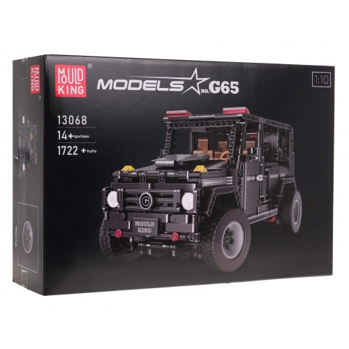 Sada terénních autobloků 1722 ks. Černý