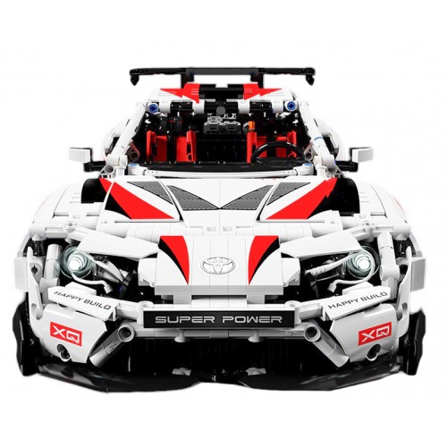 Sada stavebních bloků Super Car GT86 bílá
