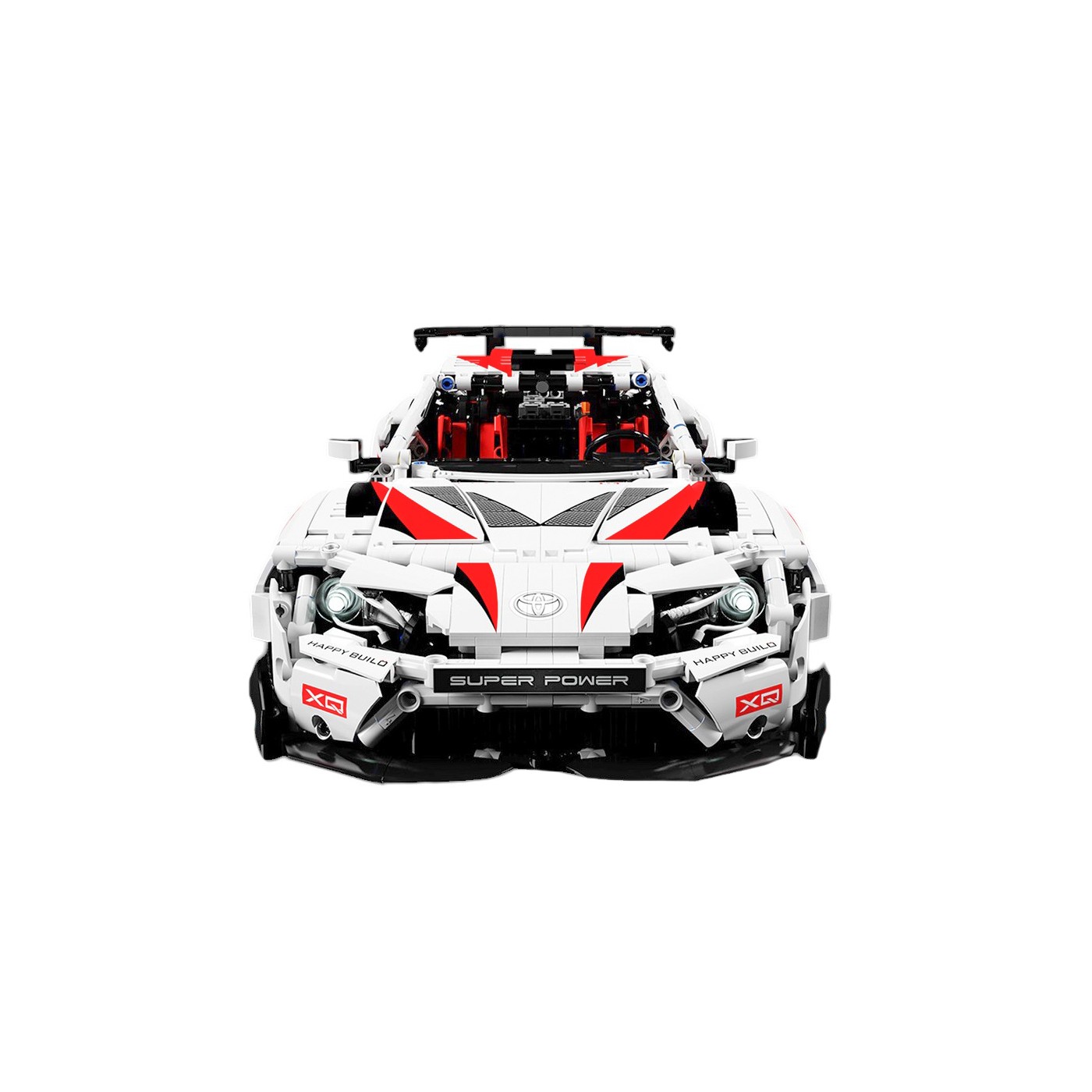 Sada stavebních bloků Super Car GT86 bílá