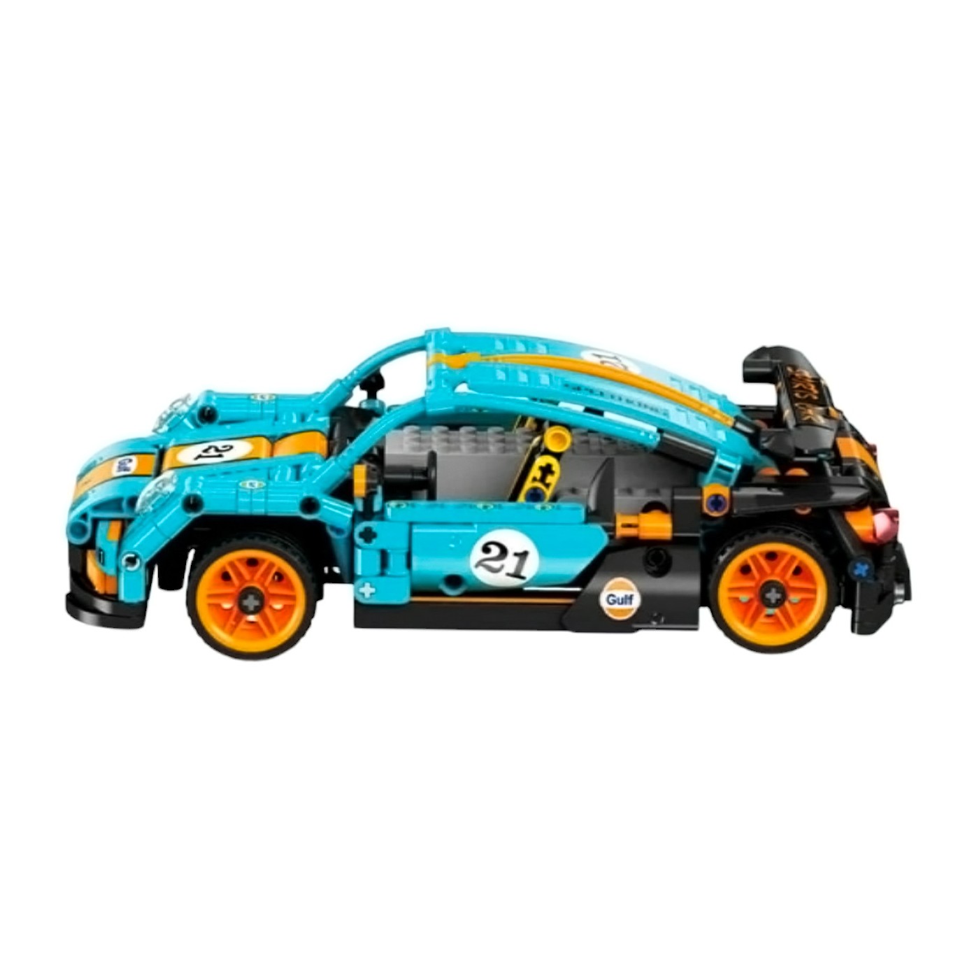 Sada autobloků 534 kusů. Modrý