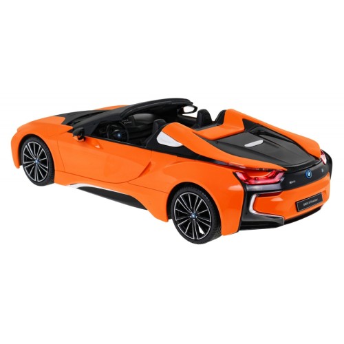 BMW i8 Roadster oranžový RASTAR model 1:12 Dálkově ovládané auto + 2,4 GHz dálkové ovládání