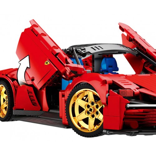 Red Sports Car Block Set 1958 ks.