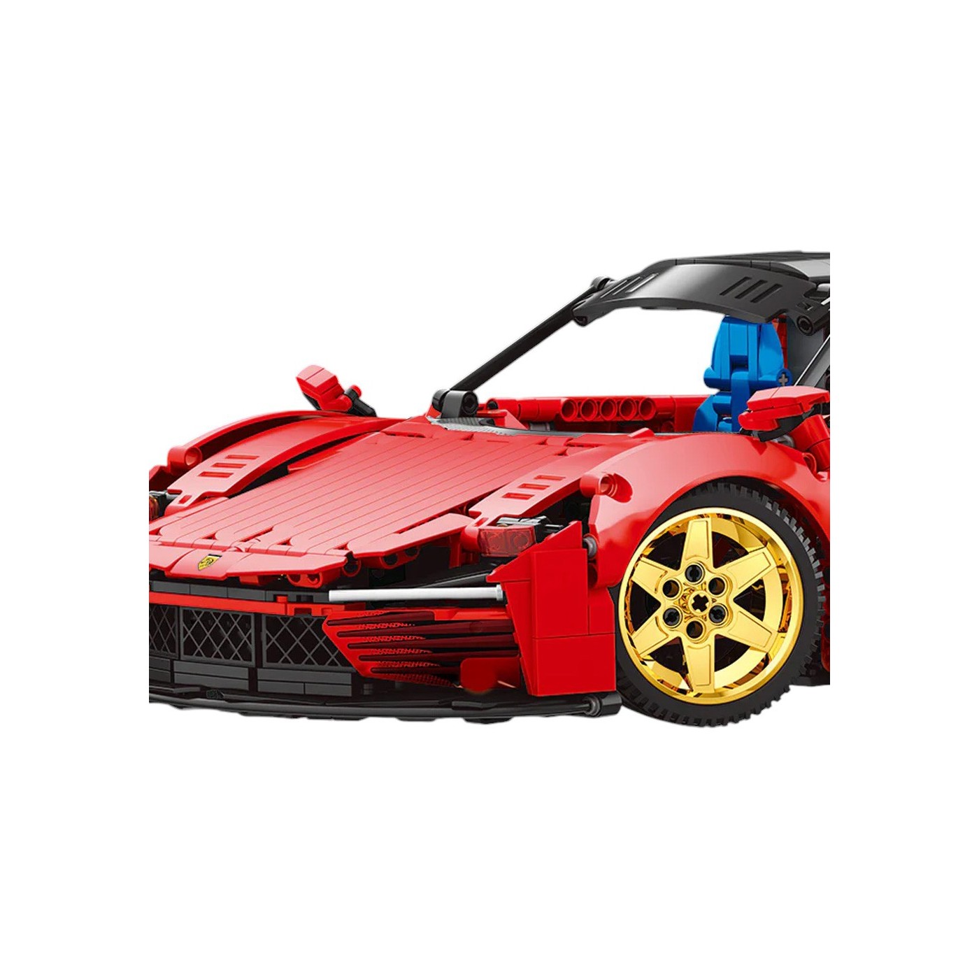 Red Sports Car Block Set 1958 ks.
