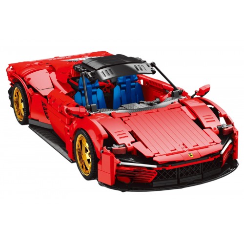 Red Sports Car Block Set 1958 ks.