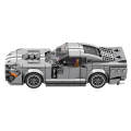 Sada bloků do sportovních aut v šedé barvě 476 ks.