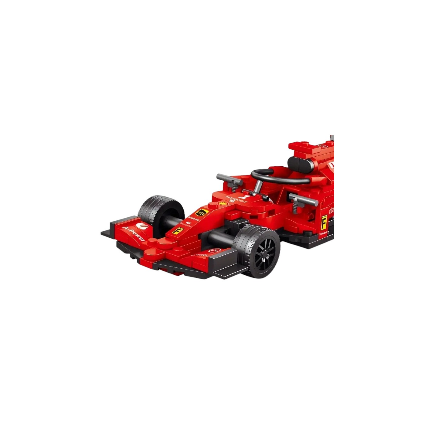 Bolid F1 Red Block Set 266 ks.