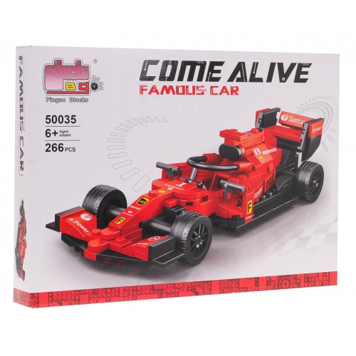 Bolid F1 Red Block Set 266 ks.