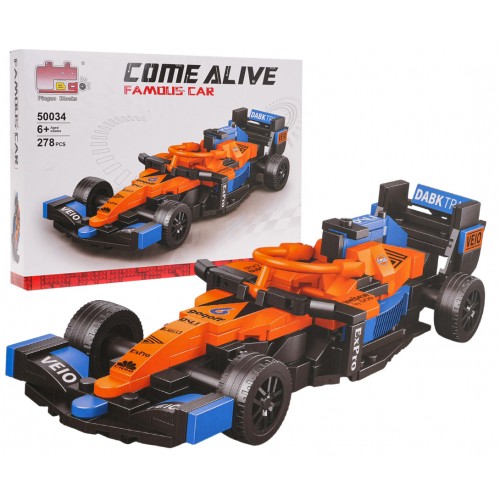 Bolid F1 Block Set Orange 278 ks.