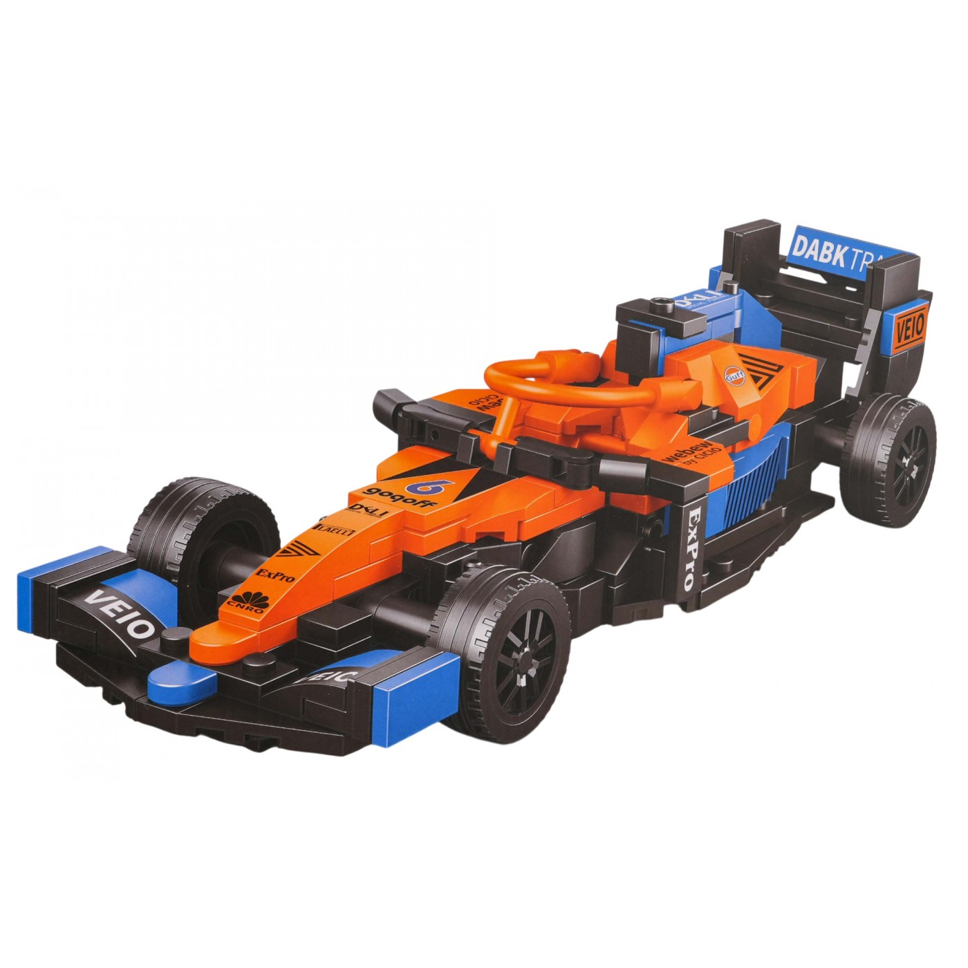 Bolid F1 Block Set Orange 278 ks.