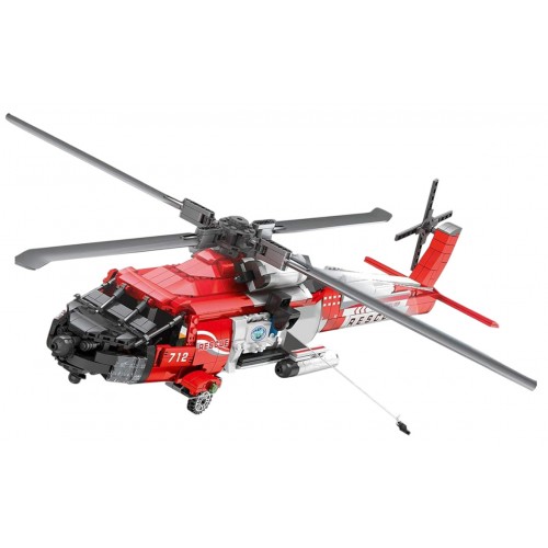 Sada bloků vrtulníku HH-60J 1137 ks.