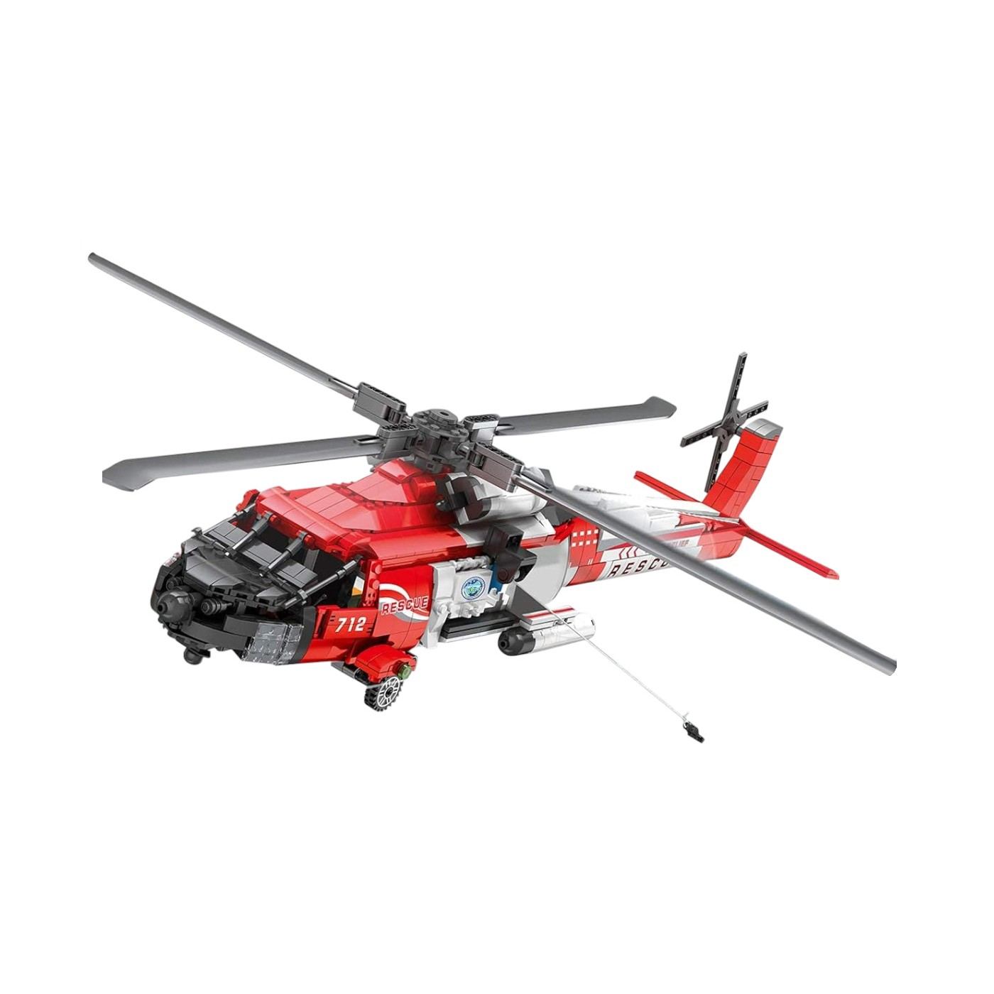 Sada bloků vrtulníku HH-60J 1137 ks.