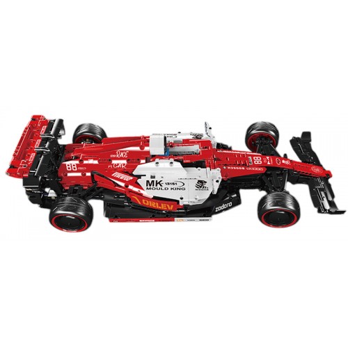 Bolid Block Set 1185 kusů. Červený